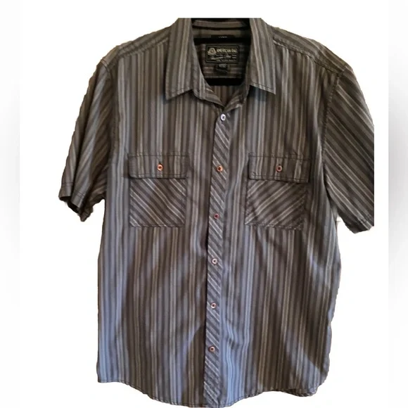 American Rag Shirts American Rag Shirt Mens Large Grey Combo